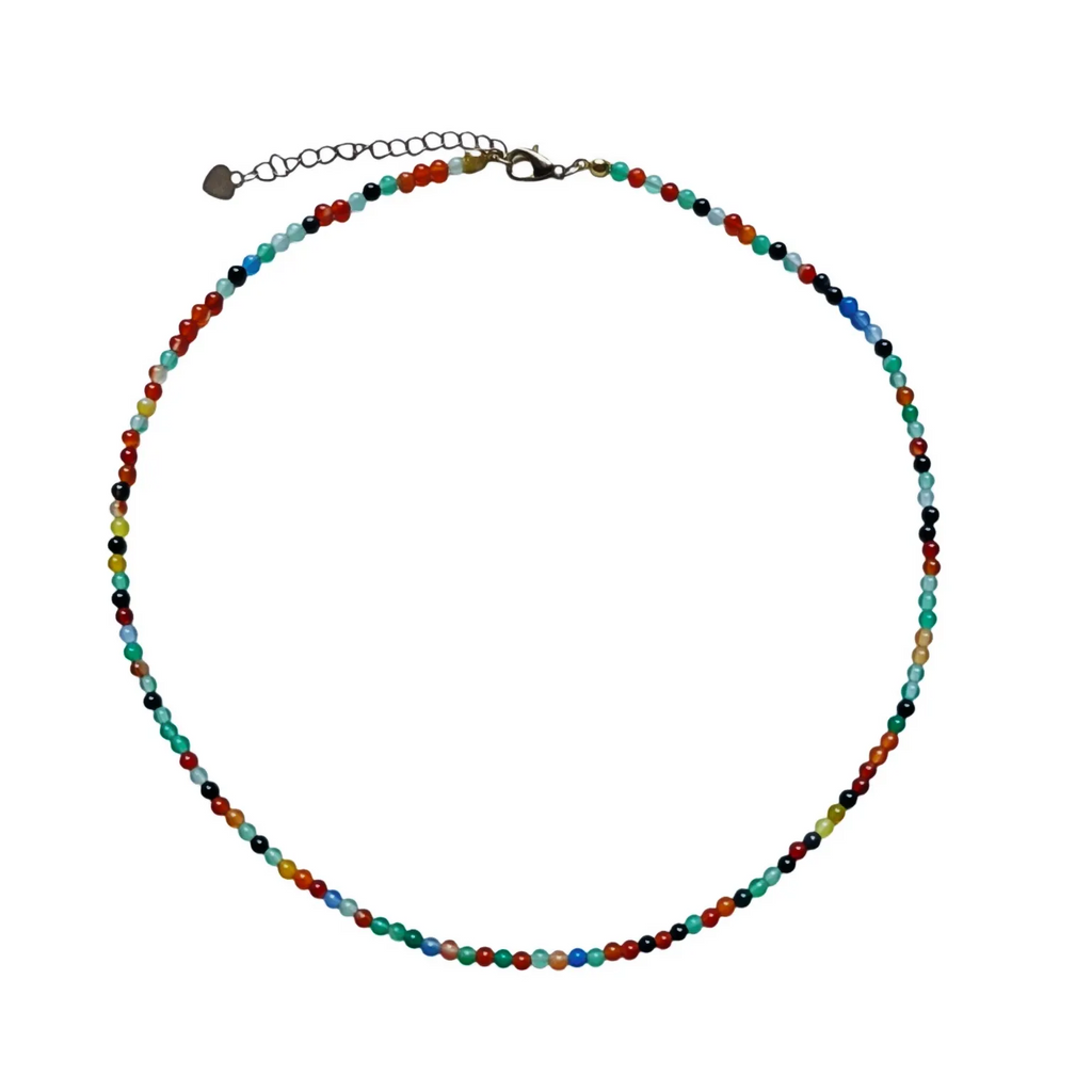 Rainbow Agate Choker