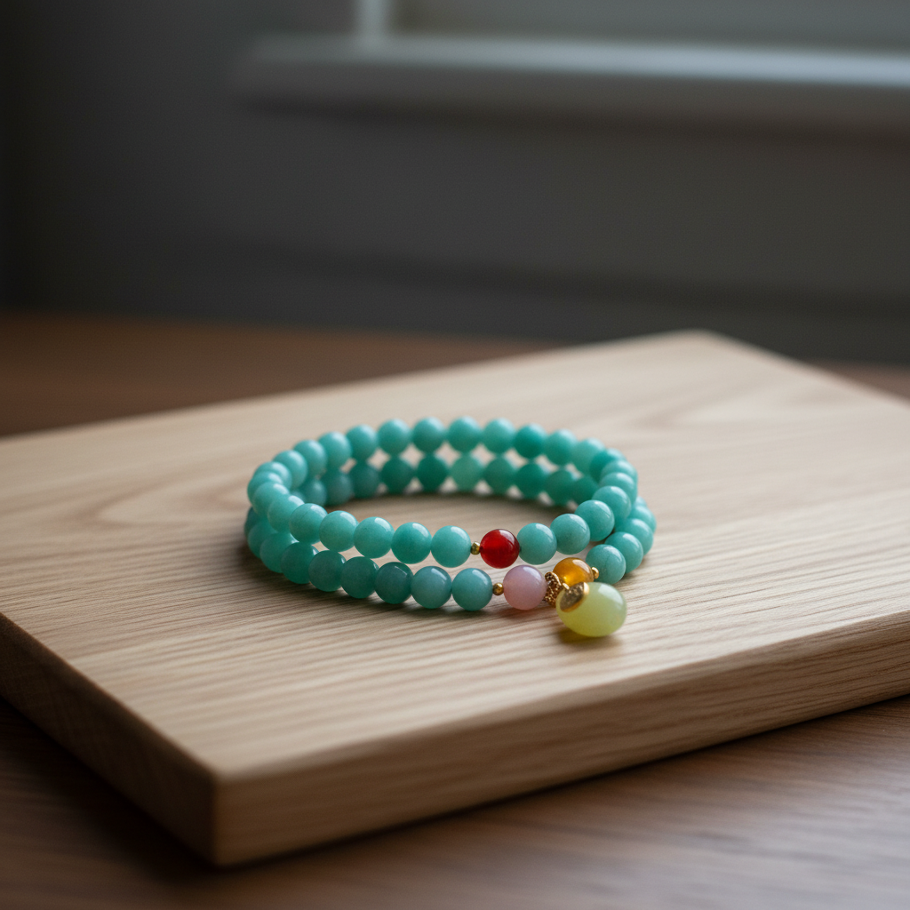Russian Amazonite Prosperity Bracelet