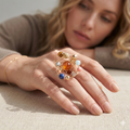 Crystal Super Seven — The Prosperity Pillar Ring