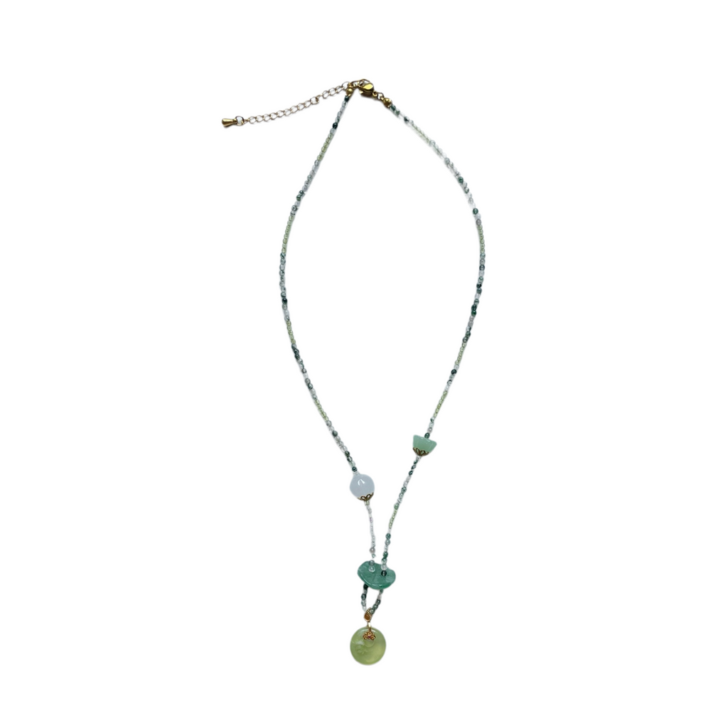 Moonlit Lotus Pond Necklace