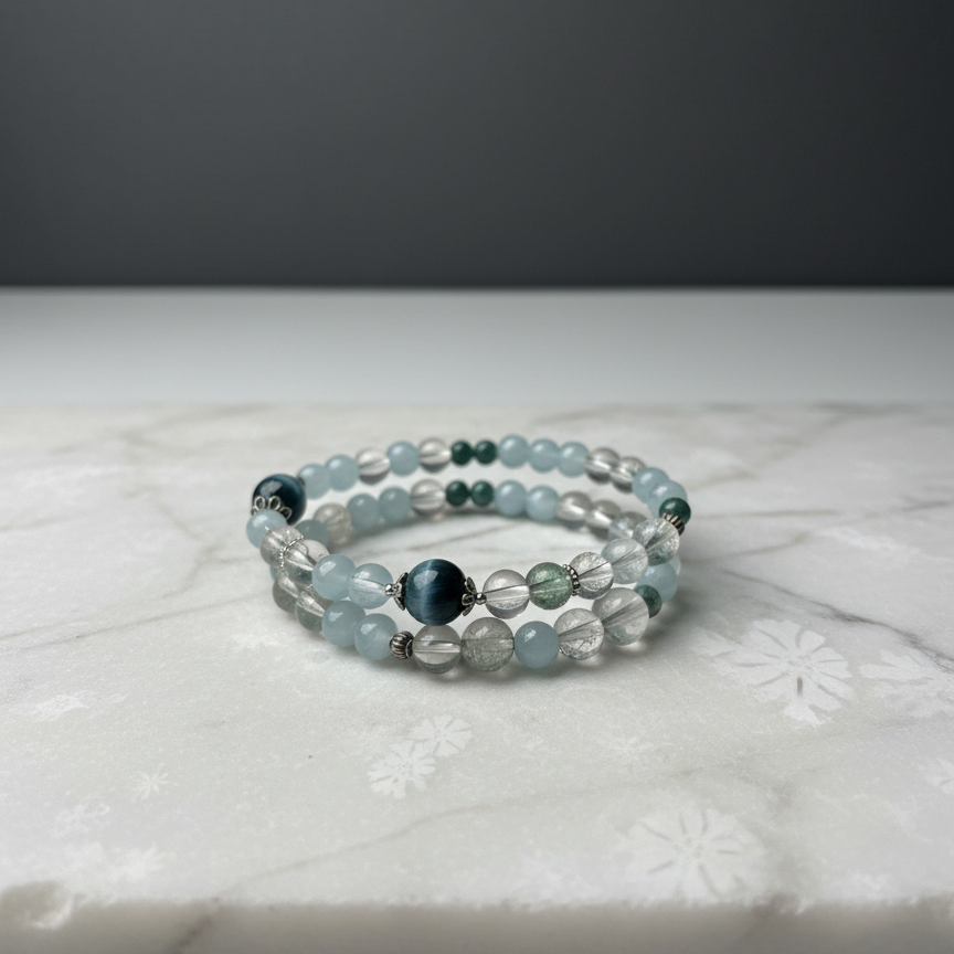 Aquamarine Career & Wealth Bracelet