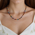 Rainbow Agate Choker
